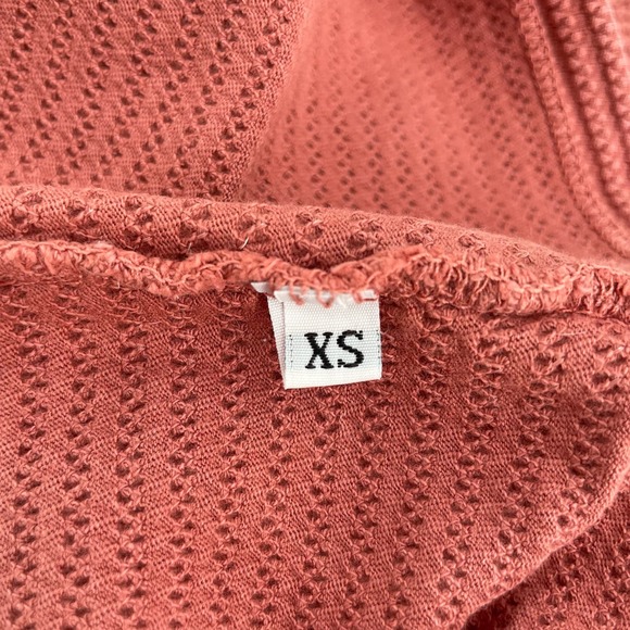 Big Bud Press Honeycomb Crop Tee Mauve Short Sleeve XS - Picture 11 of 13